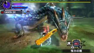 [MHXX] Ｇ3 海竜のじけん ラギアクルス 太刀 ソロ - 05'59\