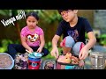 Hanum & Bocil Main Masak Masakan Acakadul Hehe.. | Hanum Diary