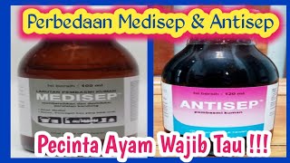 PERBEDAAN MEDISEP & ANTISEP