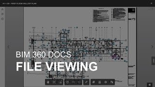 Autodesk BIM 360 Docs File Viewing - Getting Started