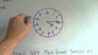 Grade 4 Math 12.9, Time and Elapsed Time, Forward or Back