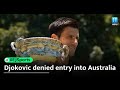 Novak Djokovic's visa cancelled for Australian Open