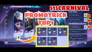 HOW TO TOP1 PROMO DIAMONDS EVENT | CARNIVAL 2020