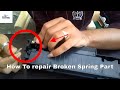 How to repair Hp 88a cartridge Tonner spring