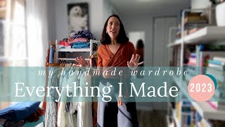 Everything I Made in 2023 | Sewing my Handmade Wardrobe