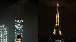 Monuments around the world pay tribute to Barcelona terror attack victims