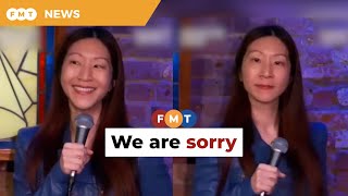 Singapore apologises for ‘offensive’ remarks by stand up comedian