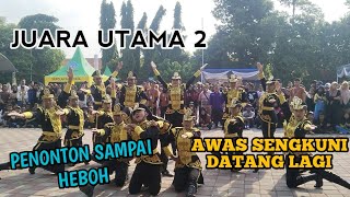 BIKIN PENONTON HISTERIS |PENAMPILAN PASKIBRA SMPN 1 TIKUNG RAIH JUARA UTAMA 2 DI LKBB CLEOPATRA 2024