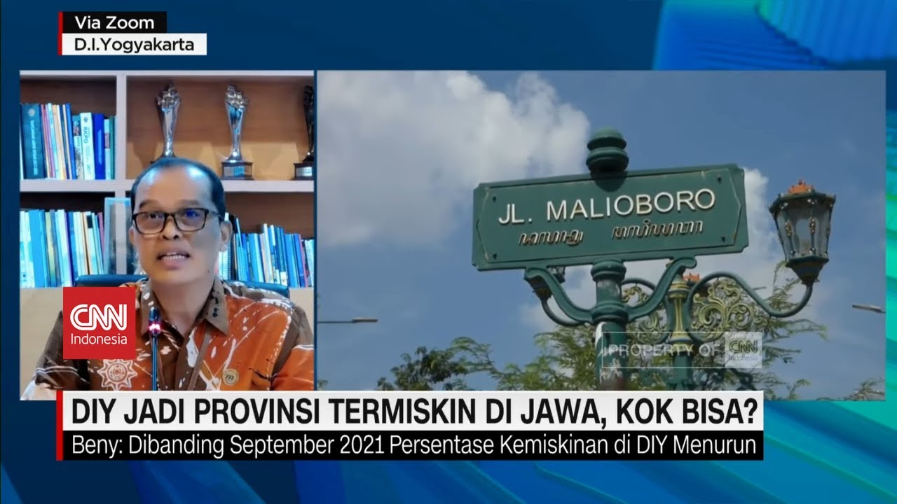 Benarkah Provinsi Yogyakarta Termiskin Di Jawa? - YouTube