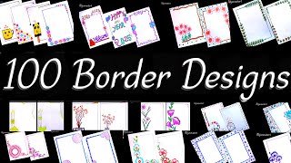 100Border Designs|project design|corev Page design|assignment front page design|Title page