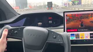 Tesla Model X plaid разгон от 0 до 100 за 2.5 сек. Новые электрокары в Москве от Tesla-online.ru