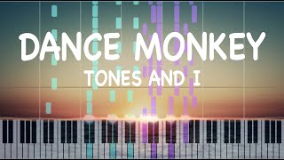 Dance Monkey piano tutorial (advanced) - Tones and I FREE SHEET MUSIC