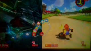 Mario Kart 8: Mario breaks down at the end of the race