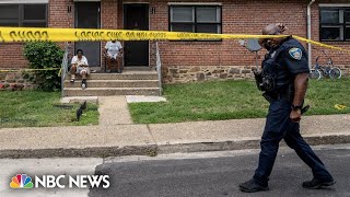 Baltimore police search for multiple gunmen after deadly block party shooting