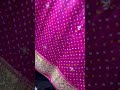 Pure gaji silk rai bandhej traditional bandhani dupattas with gotapatti worked all over