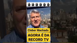 Palmeiras hoje - Cleber Machado na Record TV - Narrar jogo Palmeiras x Água Santa final Paulistão