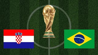 Croatia vs Brazil | FIFA Qatar World Cup 2022 | Realistic Simulation | eFootball PES Gameplay