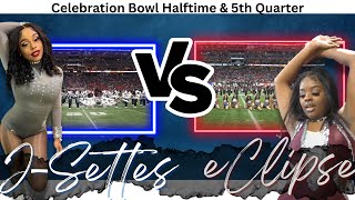 JSU J-Settes VS NCCU eClipse | Celebration Bowl 2022 Review | LTD W/Dez