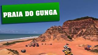 Praia do Gunga - Explorando as Falésias de Quadriciclo