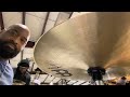 Calvin Rodgers RECORDING DRUMS for Fred Hammond