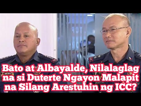 Albayalde: Wala si Marcos sa Narco List! Bato, Willing na Mag-Cooperate sa ICC! Laglagan Blues na?