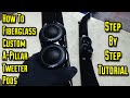 How To Fiberglass Pillar Tweeter Pods STEP BY STEP G-Body A-Pillar Speaker Pods CUSTOM CAR AUDIO