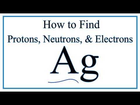 How many number of electrons does silver have?