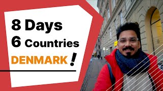 8 Days 6 Countries | Copenhagen Denmark | Ep.1 | Public Transport | Accommodation | Tips