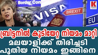 ബ്രിട്ടനിലെ കുടിയേറ്റ നിയമം മാറ്റി, 2021ലെ പുതിയ നിയമം ഇങ്ങിനെ| karma news