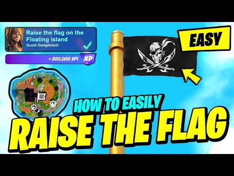 How to Raise the Flag on the Floating Island in Fortnite x Pirates of the Caribbean Cursed Sails