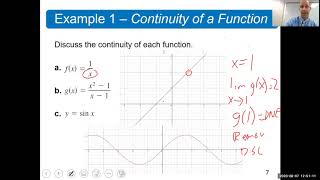 1.4 Continuity and One-Sided Limits