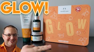 The Body Shop Vitamin C Glow Set Review - Cleansing Polish, Revealing Serum, Moisturizer, Gua Sha