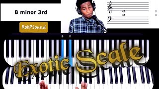 Piano Reharm Using Exotic Scale  | "Chord Substitution Of The Day"
