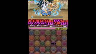 【パズドラ】第17回 チャレンジダンジョン Lv7 7×6マス 初見プレイ