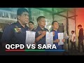 QC police file assault vs Sara Duterte