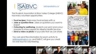 Volunteer 101 at Bow Valley College