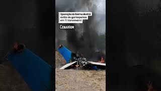 ⚠️ Operação do Ibama destrói avião de garimpeiros em TI Yanomami