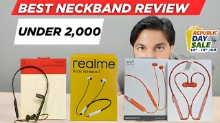 Best Neckband Under 2,000 in 2025| ANC| ENC| Low Latency| Gaming mode.