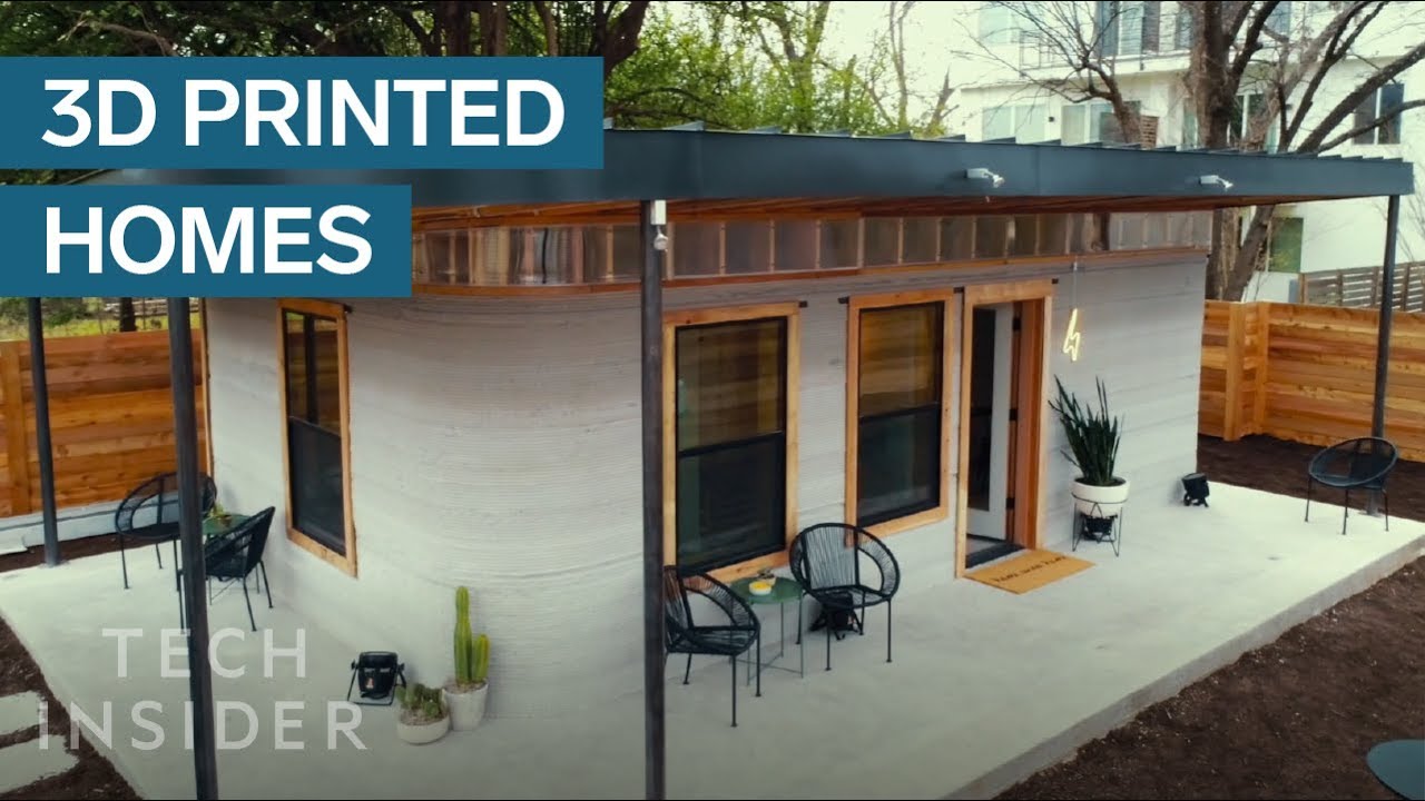 3D-Printed Home Can Be Constructed For Under $4,000 - YouTube