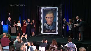 Ruth Bader Ginsburg honored with new postage stamp