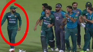 Asif Ali was doing celebration after winning match then see what Naseem Shah did vs Afganistan 2022