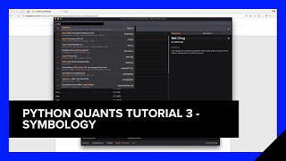 Python Quants Tutorial 3 - Symbology | Refinitiv Developers