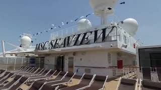 Seaview MSC Cruise Ship Tour Complete