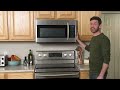 how to replace a microwave