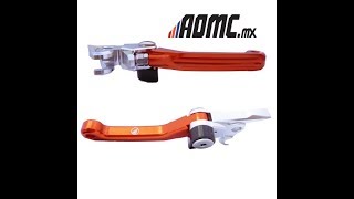 AMP Flex Clutch \u0026 Brake Lever Set (Orange) KTM 14-17