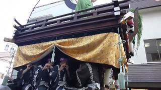 ２０１３年　佐原の大祭　秋祭り　新橋本の山車「小野道風」