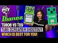 Ibanez TS9 vs TS808 Tube Screamer Shootout! - The Differences Between These 2 ICONIC Overdrives!