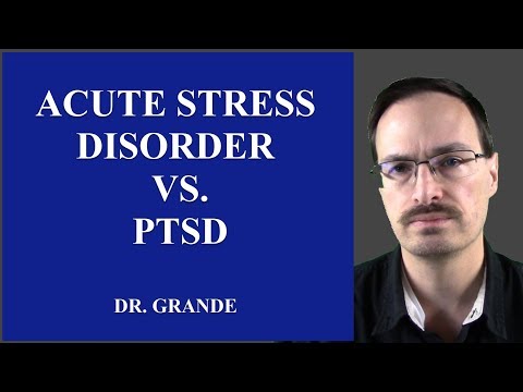 Which of the following factors differentiates acute stress disorder from PTSD?
