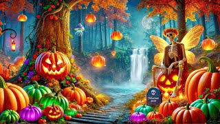 Halloween Enchanted Fairy Forest 🎃 Spooky Halloween Music 👻 Fantasy Halloween Ambience