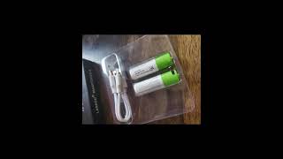 SMARTOOLS USB type C rechargeable AA batteries 1600mah 1.5v